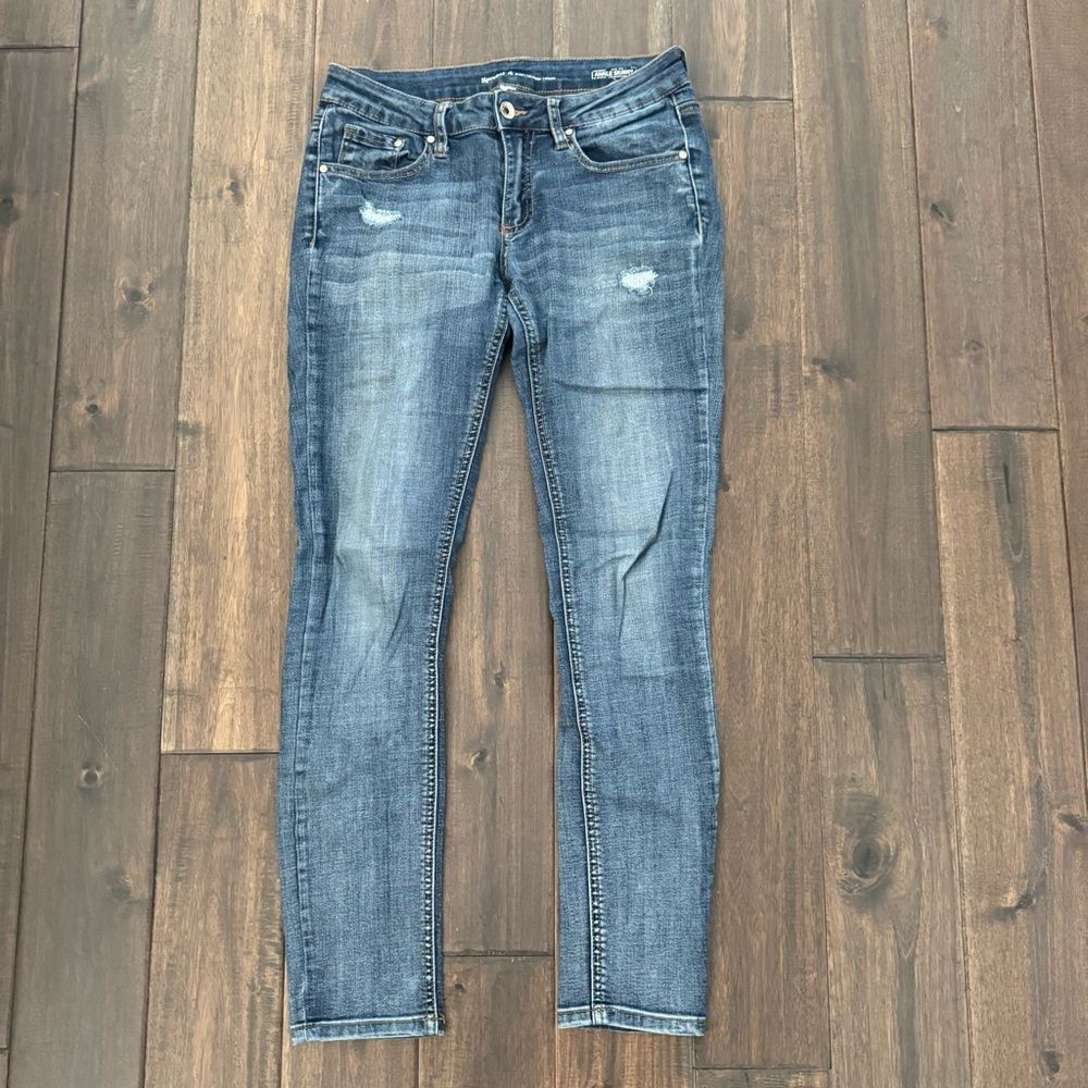 Special A Jeans Distressed Ankle Skinny Jr. 5